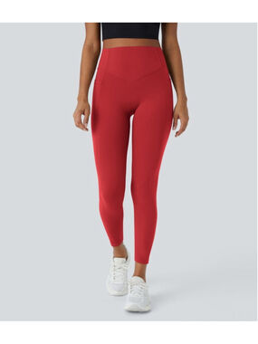 Halara Halara UltraSculpt™ High Waisted Scrunch Butt Lifting Leggings Red Med
